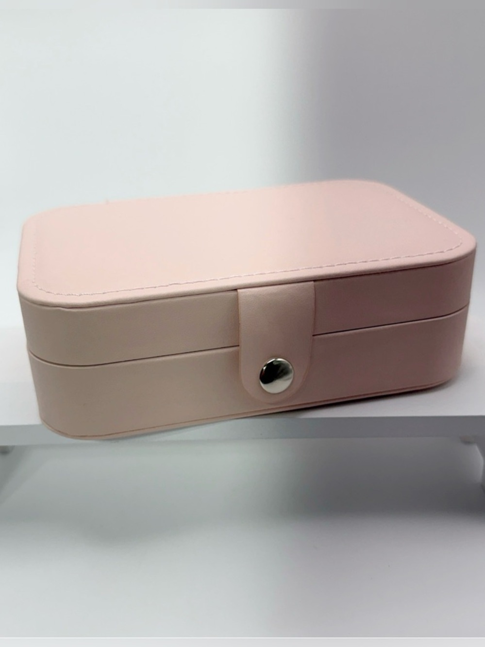 Blush Pink Travel Jewelry Case - Picture 16 of 16